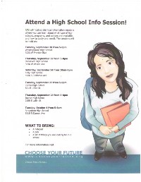 8th Gr. High School Info Session